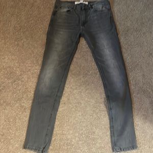 New Grey express skinny jeans